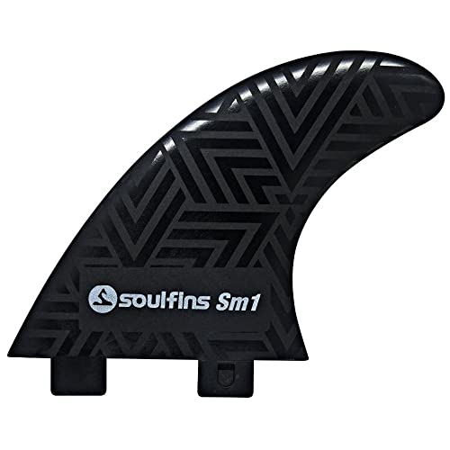 Quilha SM1 Média - Soul Fins (Preto)