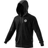 adidas kapuzensweatjacke Basketball Herren Sweatshirt adidas Herren HRDN Fleece FZ Sweatshirt, Schwarz, S