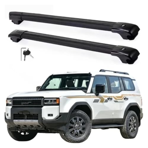 Barres transversales de toit aérodynamiques Land Cruiser LC250