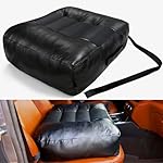 Adult Booster Car Seat Cushion for Office Chair & Driving 17.7"x15.7"x5.9" Thick Car Seat Cushion with Handle & Non-Slip Base Ergonomic Support Improved View