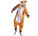 dressfan Pijamas de Animales Zorro Disfraces de Cosplay Adulto Unisex Zorro Pijamas...