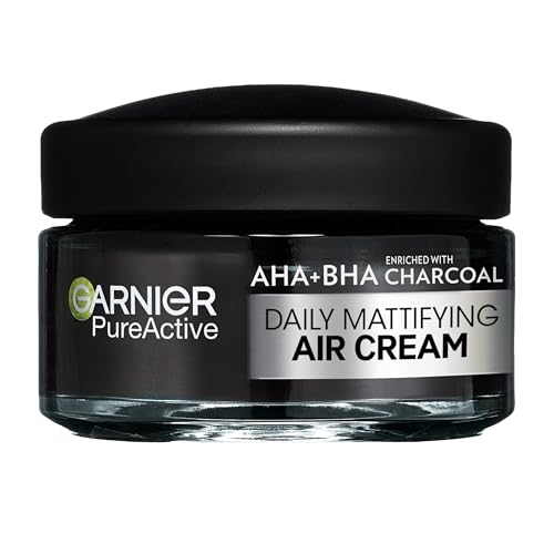 Garnier Pure Active AHA+BHA Charcoal Daily Mattifying Air Cream