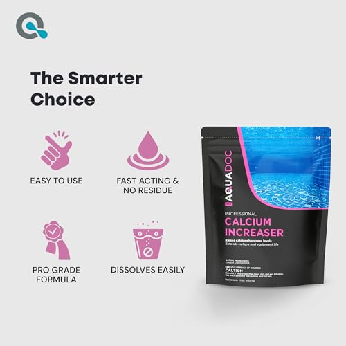 Image of MAV AquaDoc Pool Calcium Hardness Increaser - 10lb - Fast-Dissolving Calcium Chloride for Swimming Pools - Made in the USA