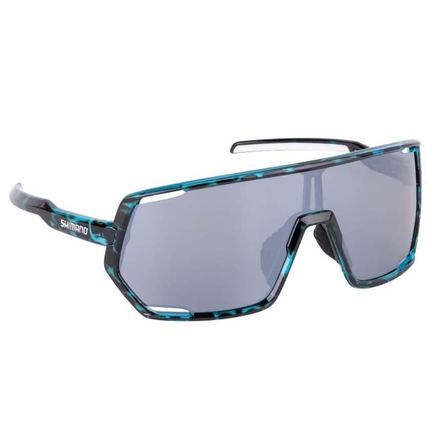 Gafas de ciclismo Shimano Lesath azul & plata mirror de alta precisión visual