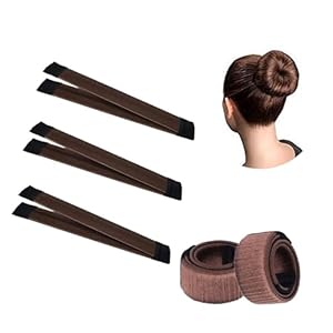 TRIXES Haarknot Snap Band Styling Tool Pack van 3 – Beauty Aid Accessoire