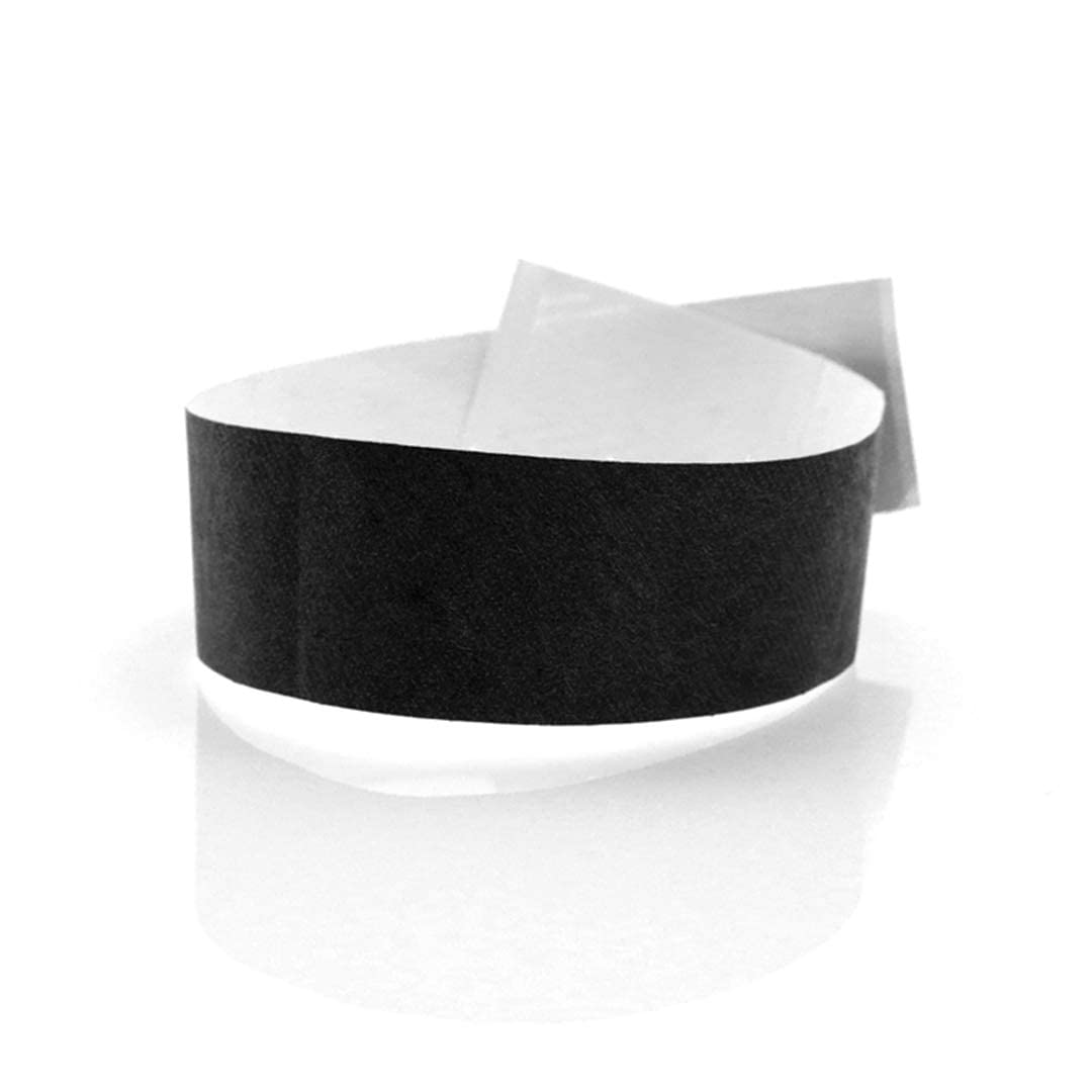 FUN FAN LINE - 1.000 Unidades Pulseras identificativas 19 mm de Papel tyvek. Pulseras de Control numeradas con Cierre Adhesivo. Intransferible y Resistente al Agua.