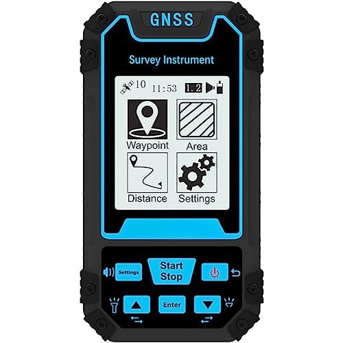 Ręczny sprzęt do pomiarów GPS – nawigacja w czasie rzeczywistym o wysokiej dokładności, pomiar współrzędnościowy, ładowanie, pomiar wysokości do zastosowań w lesie, gruntach rolnych, górach, górach