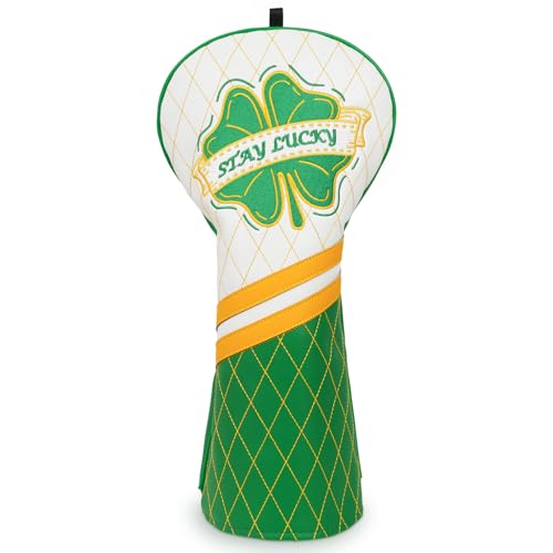 Golf Driver Headcover Fits for 460cc Driver Leather Head Cover Various Style Golfing Gift for Men Women