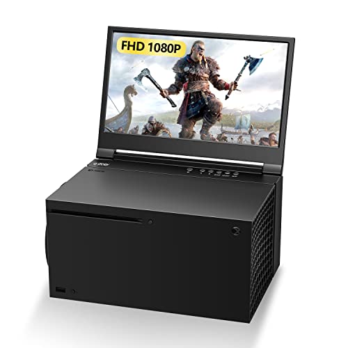 G-STORY 12,5” Xbox Series X Monitor, 1080P Portable Monitor für Xbox Series X, IPS Tragbarer Monitor Gaming Monitor für Xbox Series X mit Dual Speaker, HDMI, HDR,Game Mode, Xbox Series X Bildschirm