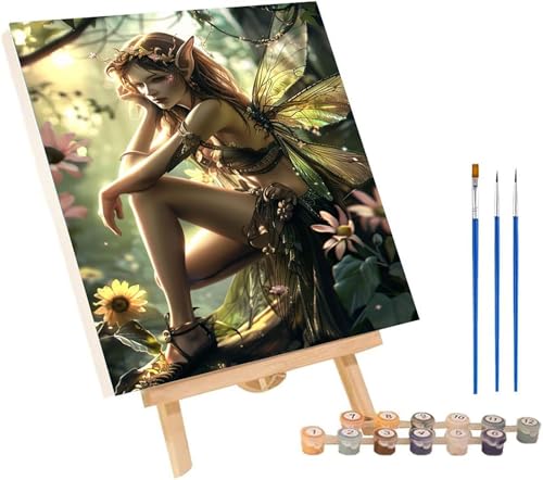 Vg G DIY Paint by Numbers for Adults Gt hG Lbg lp SҌA yCgoCio[ l̃Ntg Paint by Numbers z[EH[fR[Vp av[g 