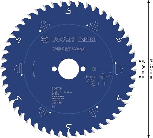 Disco de sierra circular Bosch 48 dientes CSB Expert 200x30 4