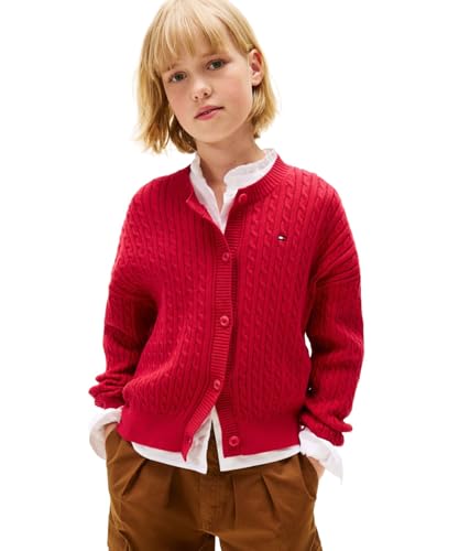 [トミーヒルフィガー] CABLE CARDIGAN KG09076 110cm マルチXJP