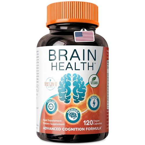 Brain Supplement - 120 Vegan Capsules - Dietary Nootropic May Help Memory,...