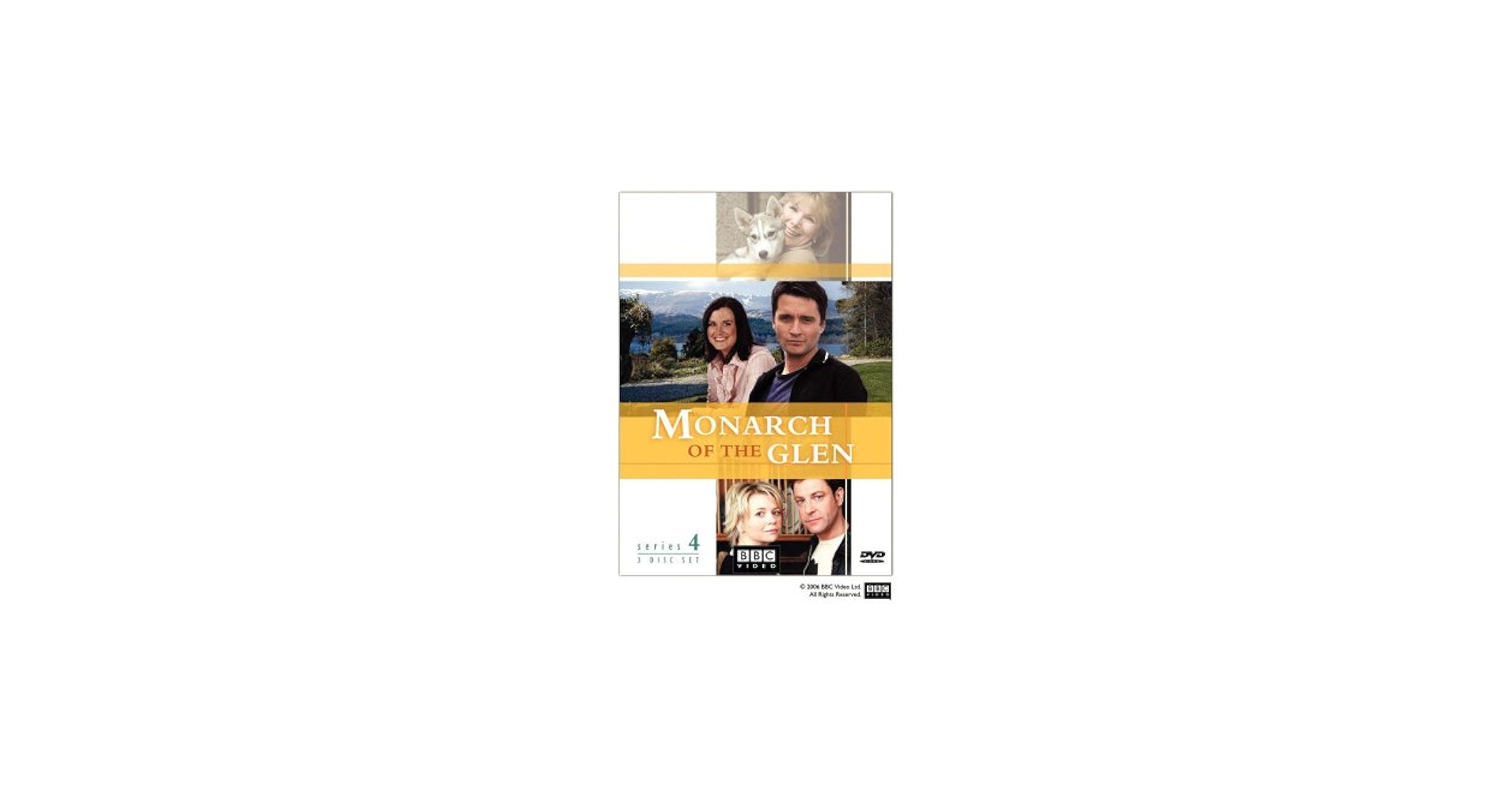 (未使用･未開封品)Monarch of the Glen: Complete Series Four [DVD] Monarch of the Glen - The Complete Series 4 (DVD, 2010, 3