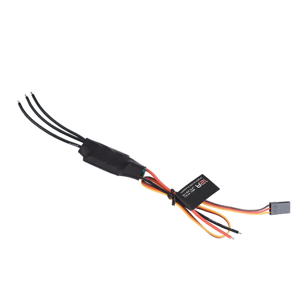 VGEBY RC ESC, BLHELI Series 12A Remote Control Drone Electronic Speed Controller with BEC for Quadcopter (12A), VGEBY195UA86C2S-01