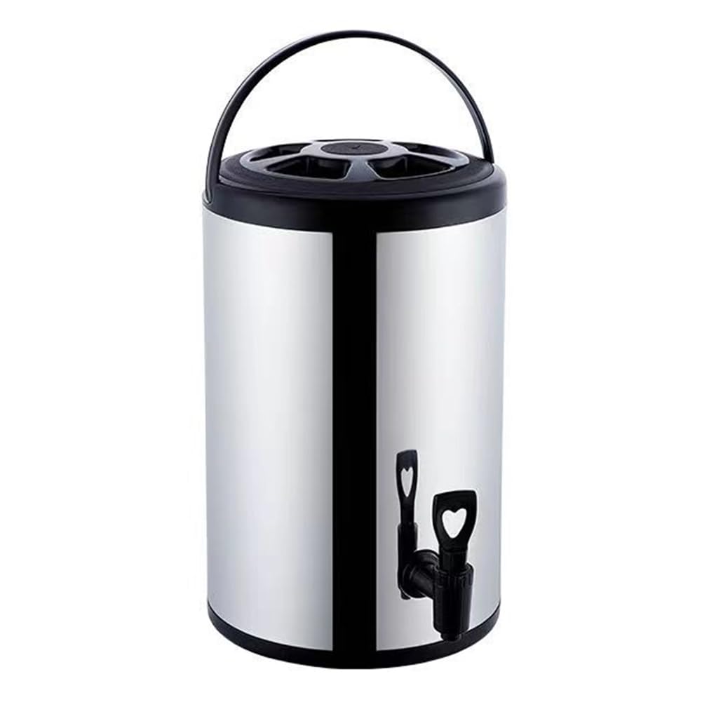 Contenedor de bebidas aislado 6L/8L con grifo - acero inoxidable