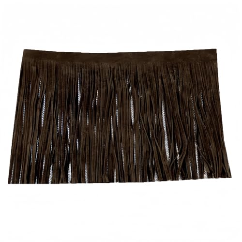 2 Yards Faux Suede Sewing Fringe Trim, 6 Inch Wide