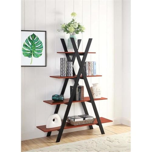Convenience Concepts Oxford A Frame Bookshelf 45.75" - 4-Tier Farmhouse