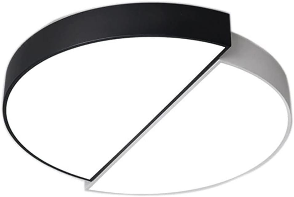 Plafonnier rond créatif à LED avec variateur de lumière pour maison moderne
