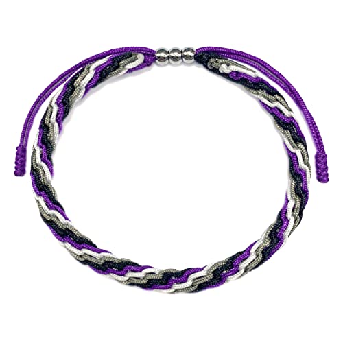 Asexual Pride Adjustable Bracelet