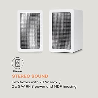 auna TT-Play SE Platine Vinyle Bluetooth avec Enceinte – Platine Vinyle avec Puissance Max. 20 W, Lecteur Vinyle avec… - Les Beatles, Paul McCartney, John Lennon, RIngo Starr, George Harrison auna TT-Play SE Platine Vinyle Bluetooth avec Enceinte - Platine Vinyle avec Puissance Max. 20 W, Lecteur Vinyle avec… – Image 3