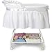 Delta Children's Products Sweet Beginnings Bassinet, White (White)