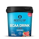 Bodylab24 BCAA Drink Powder Matrix Formula Wassermelone 300g, pro Portion 5g BCAA mit Glutamin, Vitaminen und Magnesium, ideal nach dem Training oder vor dem Schlafengehen
