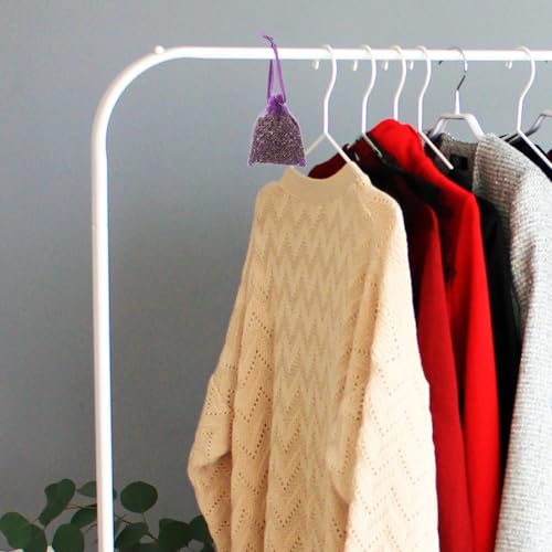 Bolsitas de lavanda Luxshiny de 10g en gasa para armarios y ropa pack de 12 piezas 5