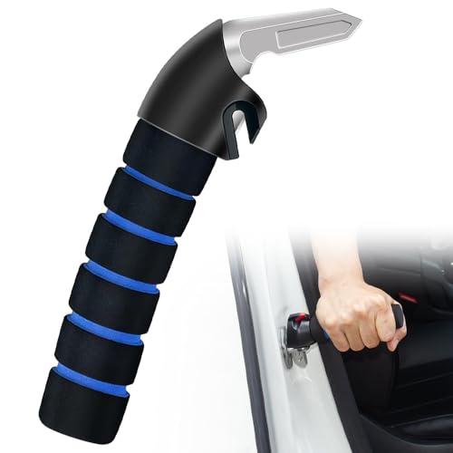 Car Door Handle, Car Handle Assist Support Handle, Portable Car Cane Grab Bar Mobility Aid Elderly Car Door Armrest Multifunction Handle Car Door for Elderly Handicapped