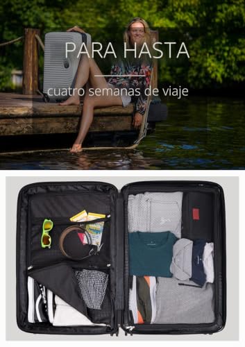 Maleta de gran capacidad 130 litros extensible con ruedas 2