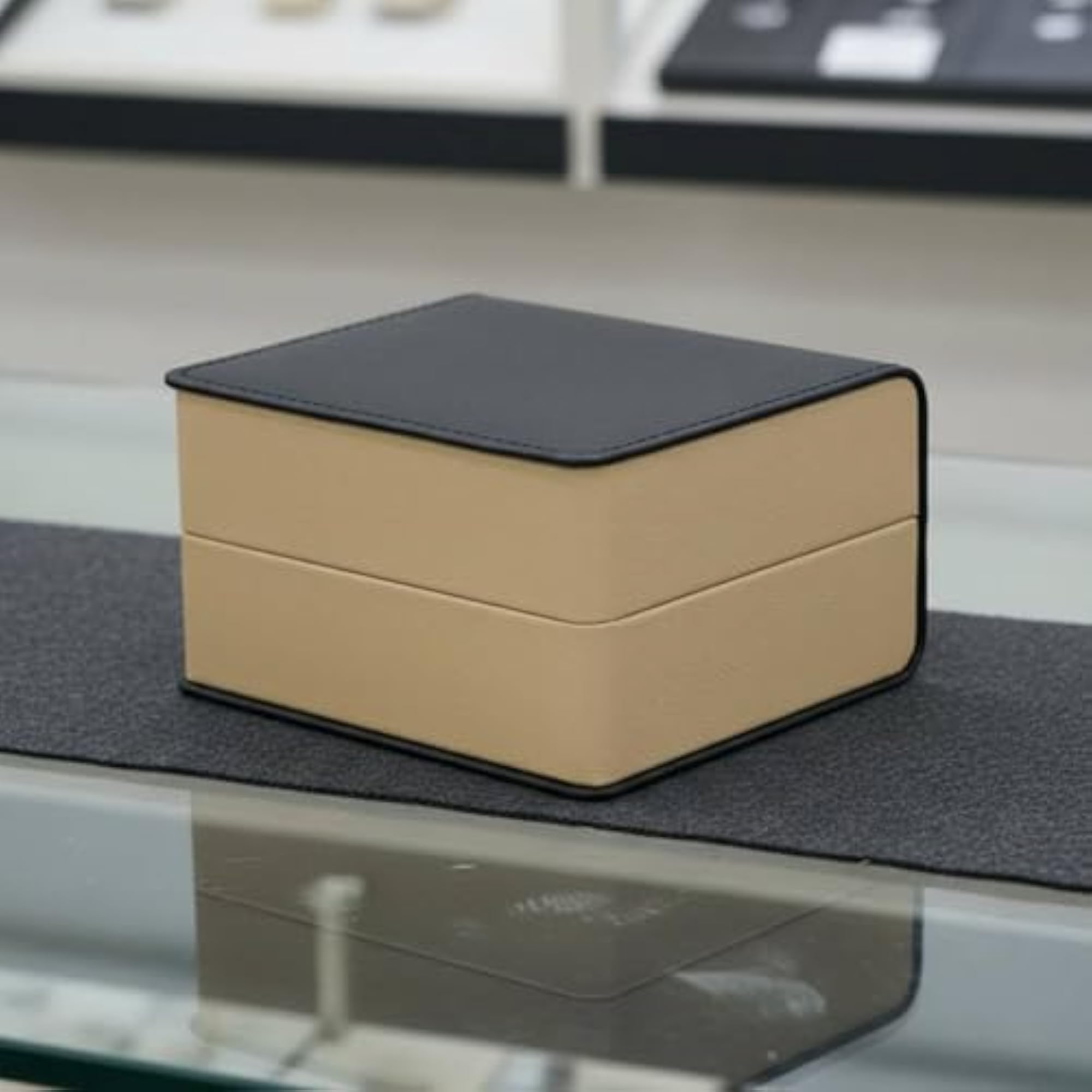 PU Leather Watch Box Pillow Insert for Retail Packaging, Red
