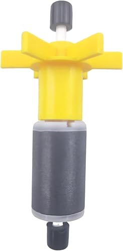 Miniatura 5 de 2 piezas de acuario extractor filtro impulsor filtro bomba de agua rotor microsistema reemplazo impulsor (HW303AHW303B)