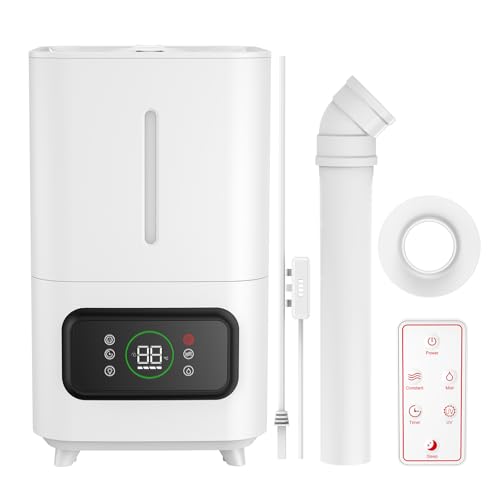 PKBD Umidificatore per piante, 6 l, Smart Umidificatore Grow Box,con umidità regolabile, funzione timer per la crescita delle piante, umidificatore per camera da letto/soggiorno/impianto interno