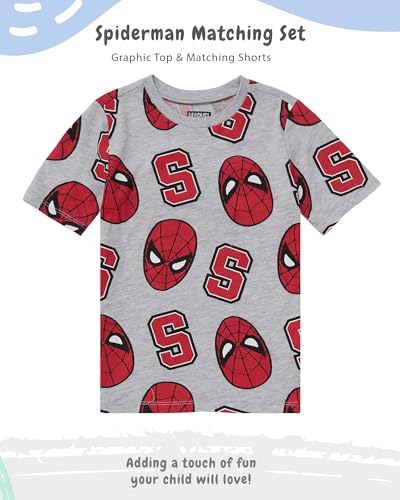 Image of Marvel Boys' T-shirt and Shorts Set