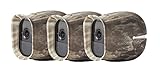3 x Silicone Skins Compatible With Arlo Pro & Arlo Pro 2 Smart Security - 100% Wire-Free Cameras — by Wasserstein (Camouflage)