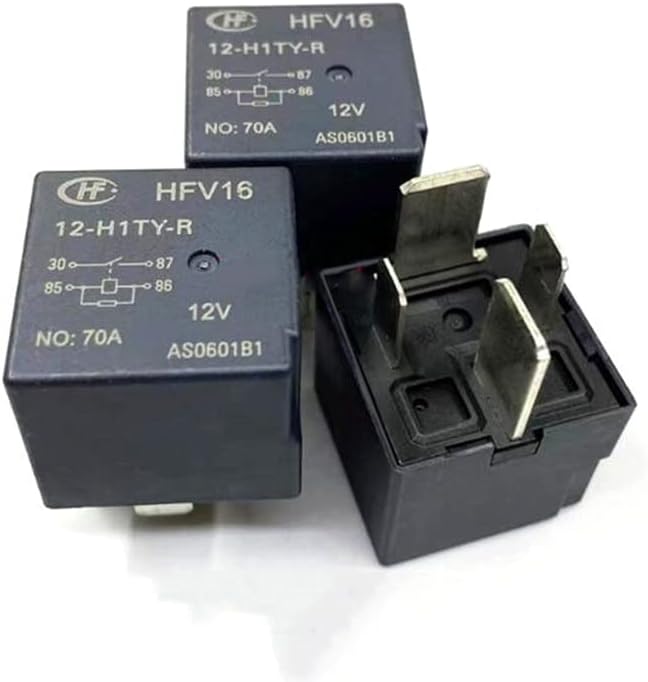 Relay HFV16 12-H1TY-R 12 H1TY R HFV1612H1TYR 12VDC DC12V 12V 70A 4PIN(5PCS)