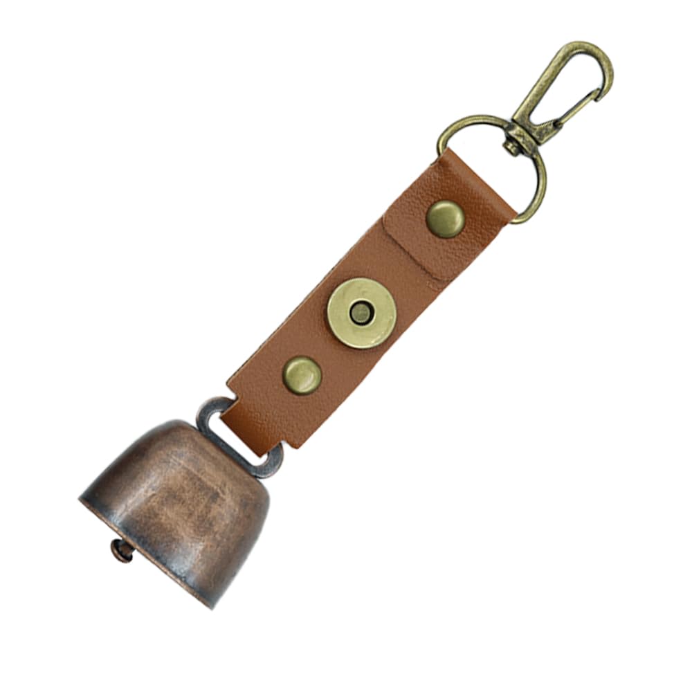 Sarini 2PCS Campana Emergencia Ahuyentar Osos Campana Oso Ruidosa Para Senderismo Camping Pesca Escalada Bicicleta Montaña Viaje