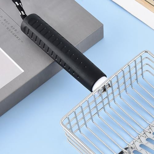 Pá De Areia Para Gatos Com Suporte,Recolhedor de Excrementos de Gato com Recipiente | Kit De Peneira