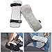 2 Pack Chair Armrest Pads, Comfortable Arm Rest Thick Memory Foam Arm Pads Elbow Support for Desk Chair & Gaming Chair(Grey)