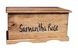 Laser Engraved Personalized Kids Toy Box...