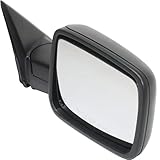 Mirror for Ram 1500/2500 P/U 13-17 Right Side Power Heated Textured Black