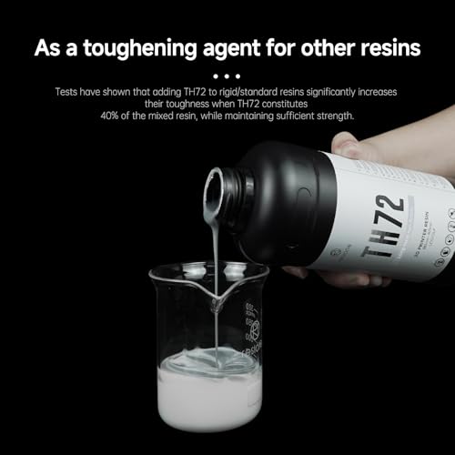 Resina 3D Flexible y Duradera para Impresoras LCD/DLP/MSLA - Alta Resistencia a Impactos - Baja Absorción de Agua - Gris Mate (1000g) - Fernando Cortés