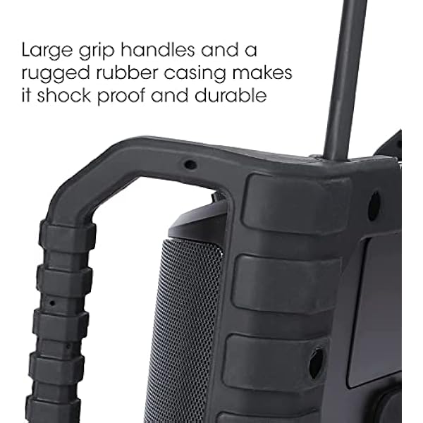 Radio DAB del cantiere di lavoro, radio del cantiere di Bluetooth robusto