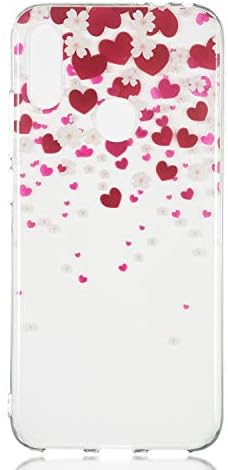 Reevermap Samsung Galaxy A40 Case Clear Soft Silicone Phone Case Slim Fit Flexible Anti Scratch Shockproof TPU Rubber Bumper Cover for Samsung Galaxy A40, Penguin