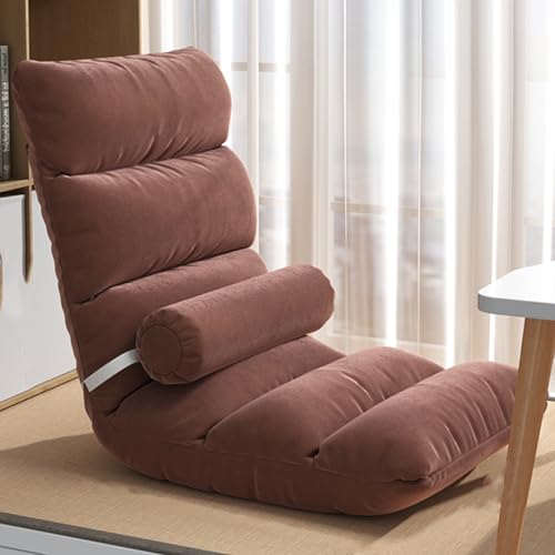 Chaise de sol pour adultes ajustable avec coussin de fenêtre confortable