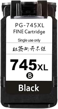 Remanufactured Ink Cartridge Replacement for Canon PG 745 745XL for Canon PIXMA MG2170 MG2270 MG3170 MG3270 MG4170 MG4270 MX377 MX397 MX437 MX457 MX517 MX527 Printers