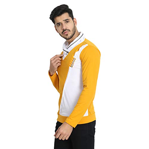Image of Black Collection Men's Plain Slim Fit Full Sleeve T-Shirt