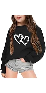 Générique Fille Sweatshirts Noel, Enfant Décontracté Pull De Noel à