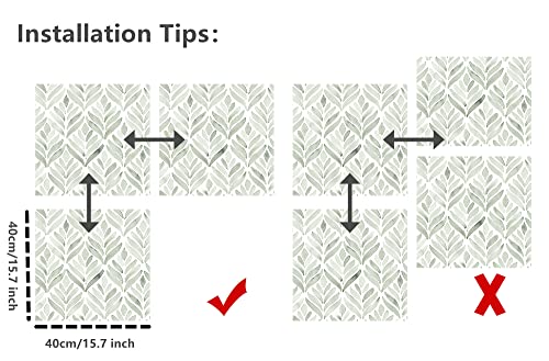 Walraime Home Decor Modern Style Geometric Stripes Leaves Printed Peel And Stick Self-Adhesive Wallpaper Wall Mural Decoration 15.7 X 138 #TOP5