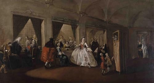 Art mural San Zaccaria Francesco Guardi pour créer une ambiance élégante de chambre